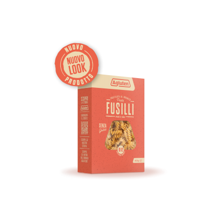 Agluten fusilli senza glutine 400 g Agluten fusilli senza glutine 400 g