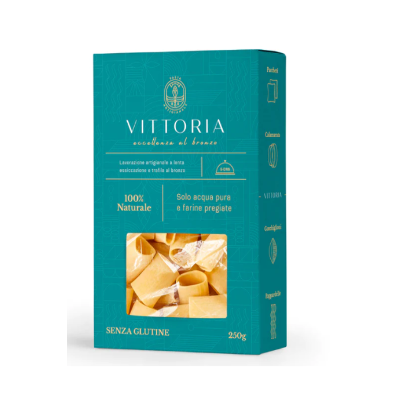 Vittoria paccheri senza glutine 250 g Vittoria paccheri senza glutine 250 g
