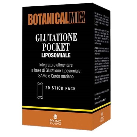Botanicalmix glutatione pocket liposomiale 20 stick da 2 g