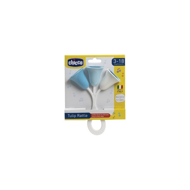 Chicco gioco tulipano sonoro azzurro