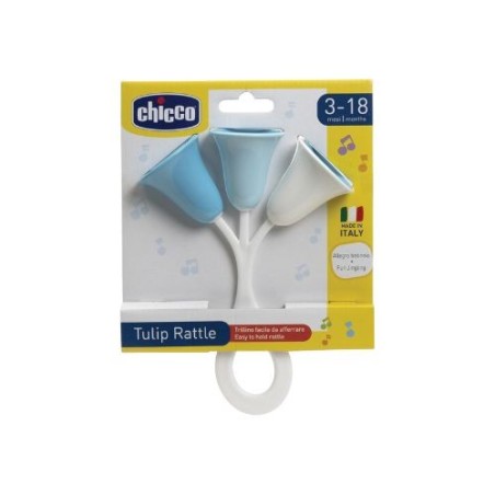 Chicco gioco tulipano sonoro azzurro