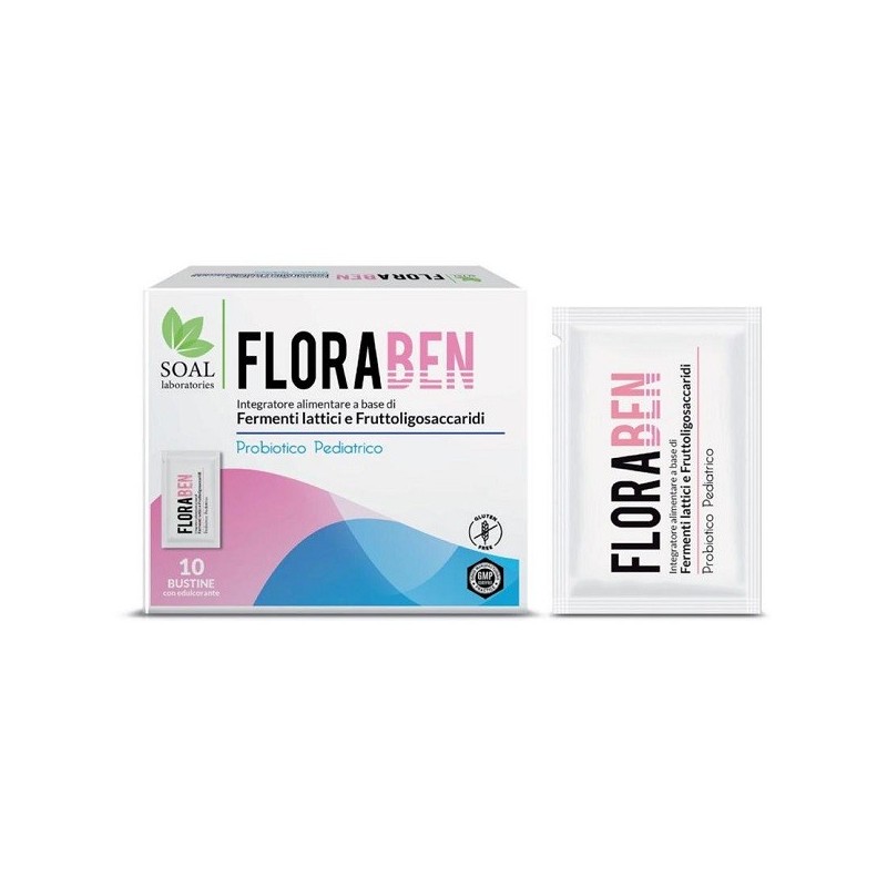 Floraben pediatrico 10 bustine Floraben pediatrico 10 bustine