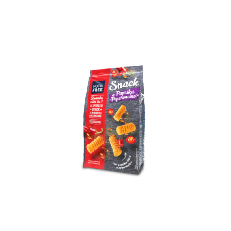 Nutrifree snack paprika peperoncino 100 g Nutrifree snack paprika peperoncino 100 g
