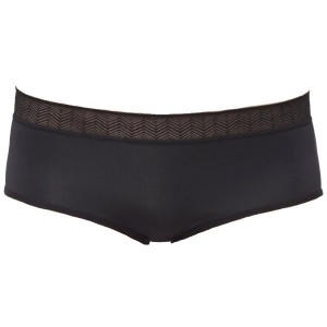 Selenacare slip assorbente ciclo mestruale modello hipster nero l