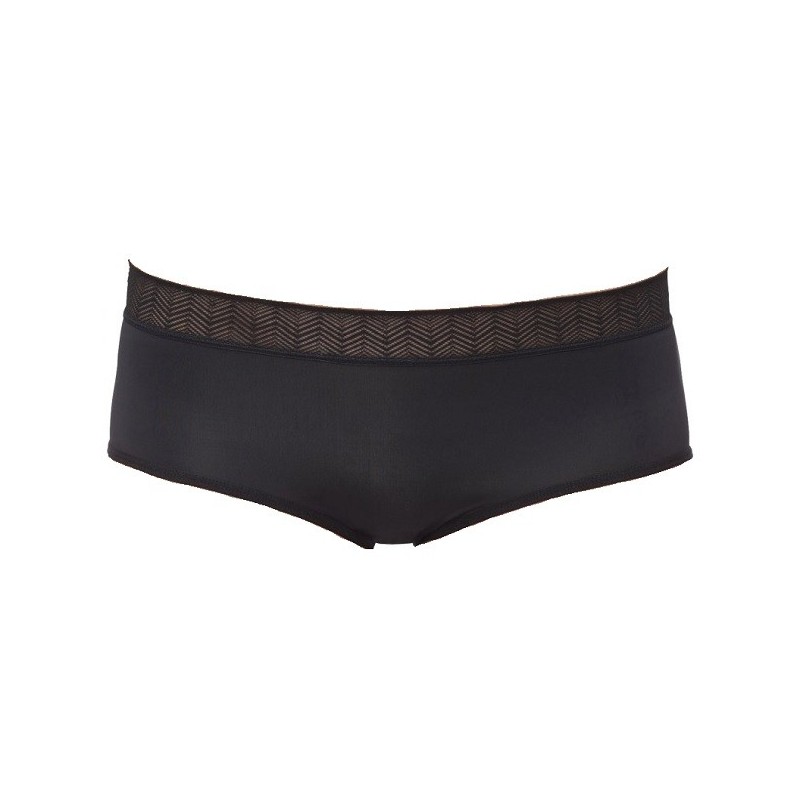 Selenacare slip assorbente ciclo mestruale modello hipster nero l