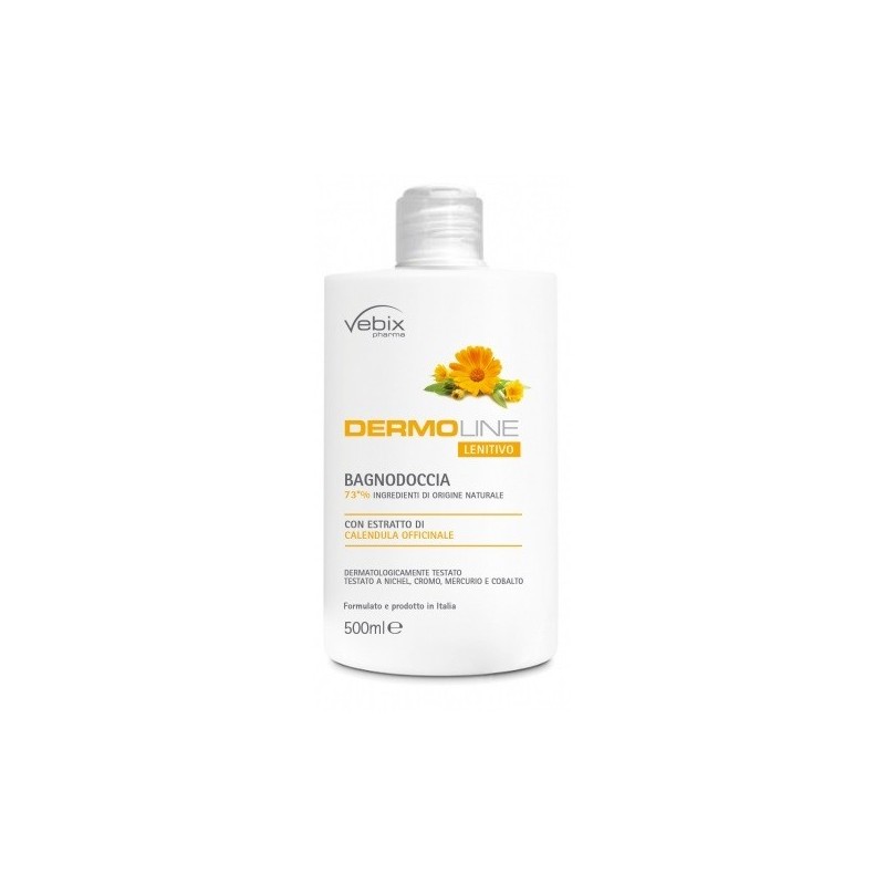 Vebix dermoline calendula bagnodoccia 500 ml