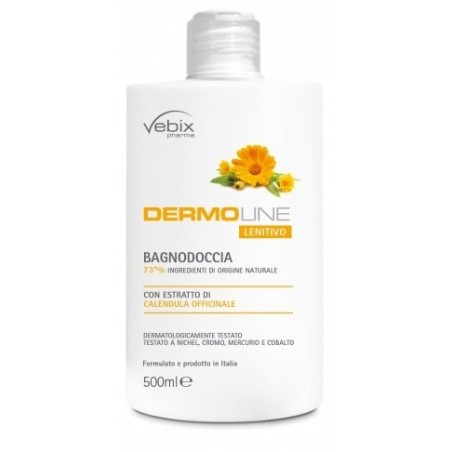 Vebix dermoline calendula bagnodoccia 500 ml