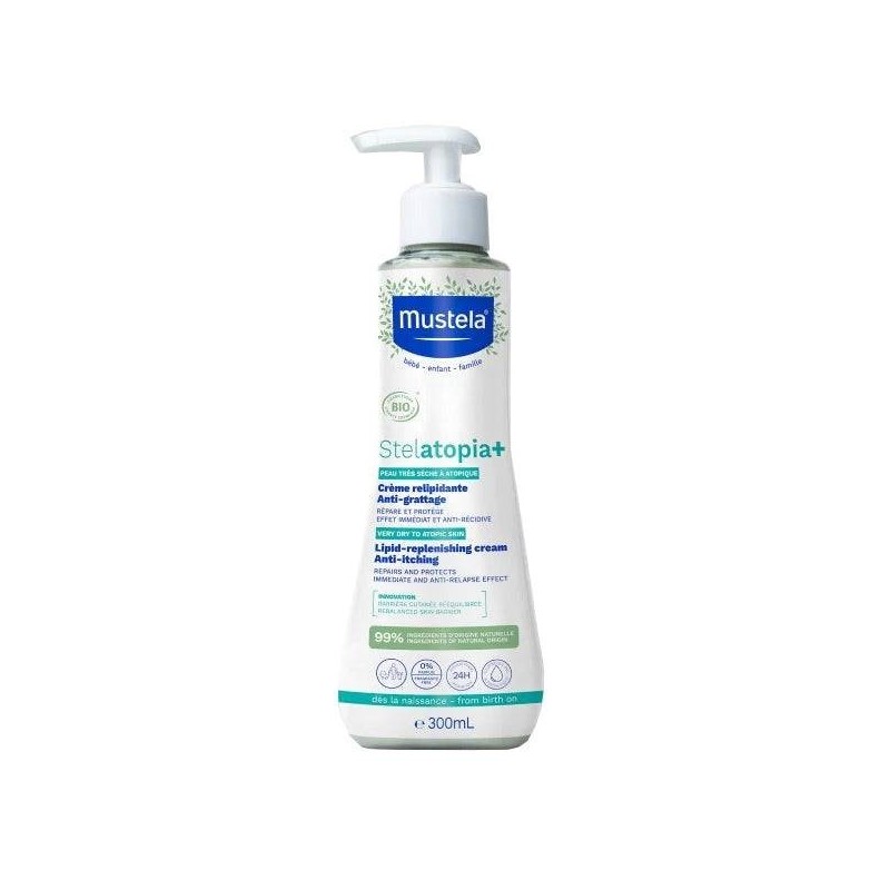 Mustela stelatopia+ crema bio 300 ml