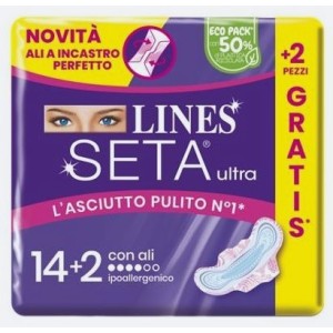 Lines seta ultra assorbenti ali cp 14+2 pezzi