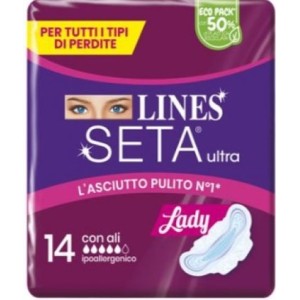 Lines seta ultra assorbenti lady ali cp 14 pezzi