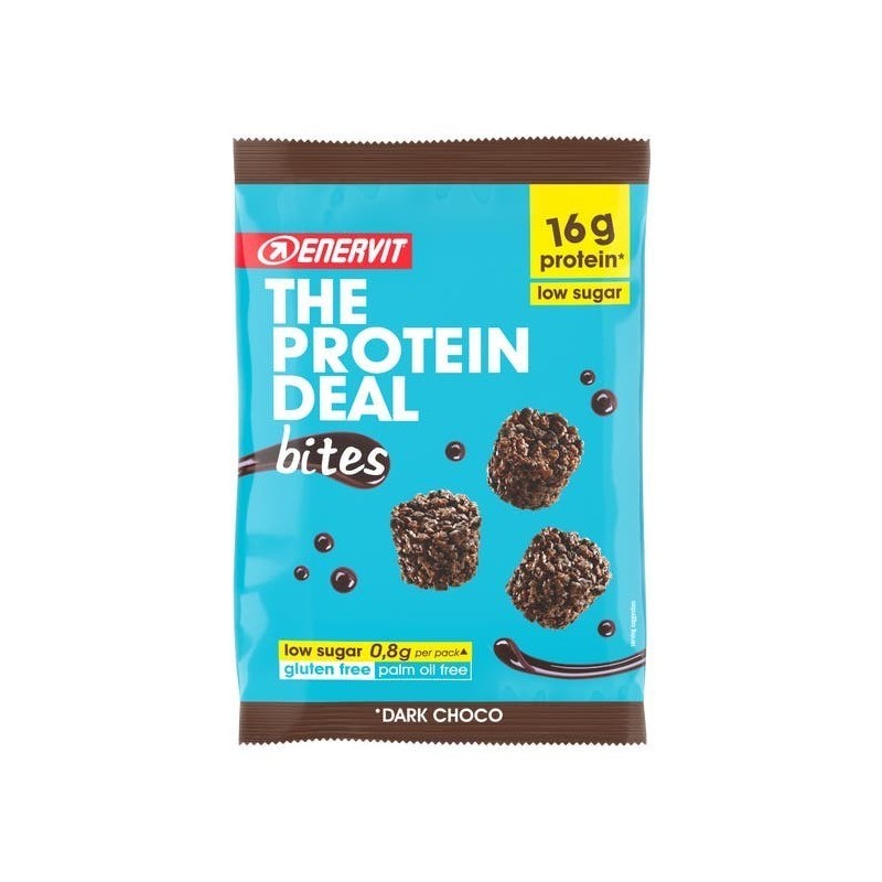 The protein deal bites dark choco 53 g