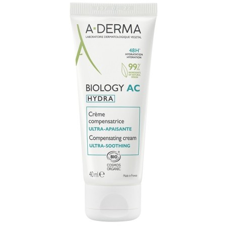 Aderma biology ac hydra crema compensatrice ultra lenitiva 40 ml