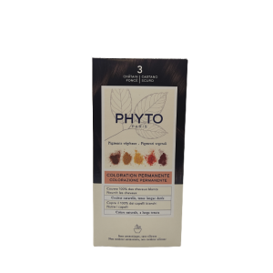 Color kit 3 castano scuro latte rivelatore 50 ml + crema colorante 50 ml + maschera protettiva colore 12 ml + guanti Color kit 3 castano scuro latte rivelatore 50 ml + crema colorante 50 ml + maschera protettiva colore 12 ml + guanti