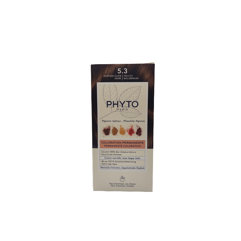 Color kit 5,3 castano chiato dorato 1 latte 50 ml + 1 crema50 ml + 1 maschera 12 ml