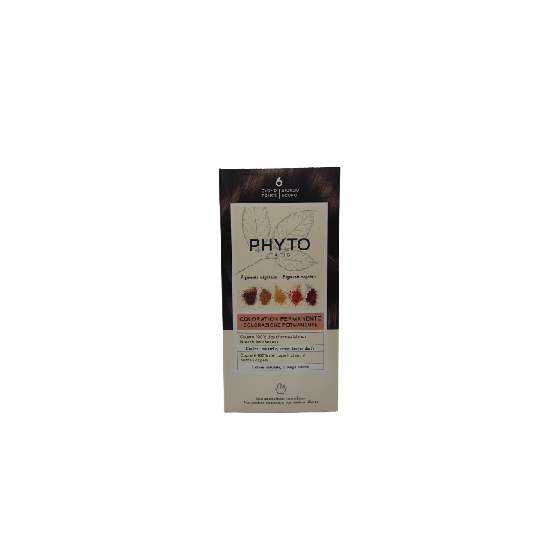 Color kit 6 biondo scuro latte rivelatore 50 ml + crema colorante 50 ml + maschera protettiva colore 12 ml + guanti Color kit 6 biondo scuro latte rivelatore 50 ml + crema colorante 50 ml + maschera protettiva colore 12 ml + guanti