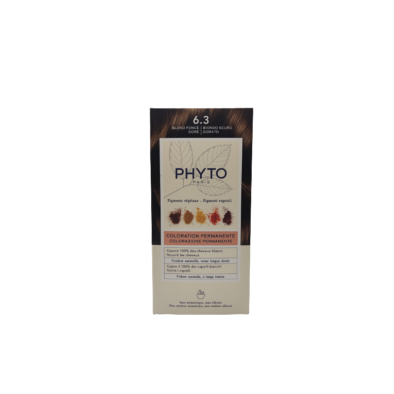 Color kit 6,3 biondo scuro dorato 1 latte 50 ml + 1 crema 50ml + 1 maschera 12 ml