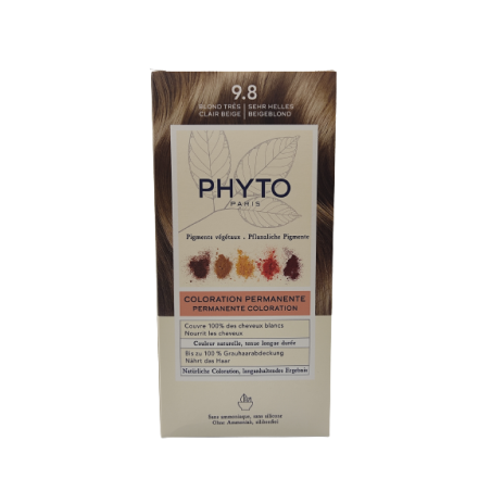 Color kit 9,8 biondo chiarissimo cenere 1 latte 50 ml + 1 crema 50 ml + 1 maschera 12 ml