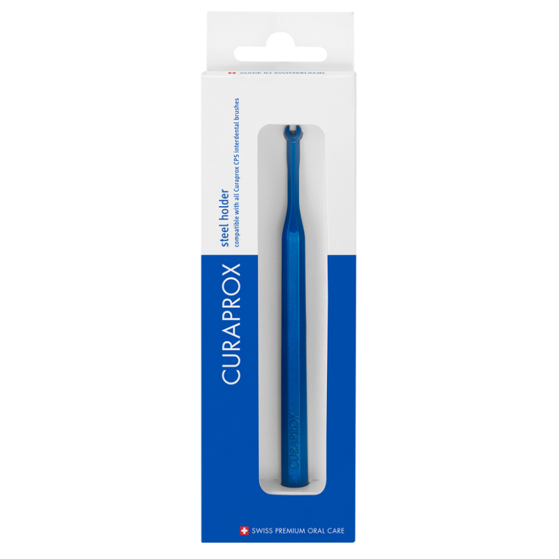 Curaprox capsule supporto scovolino uhs 475 blu