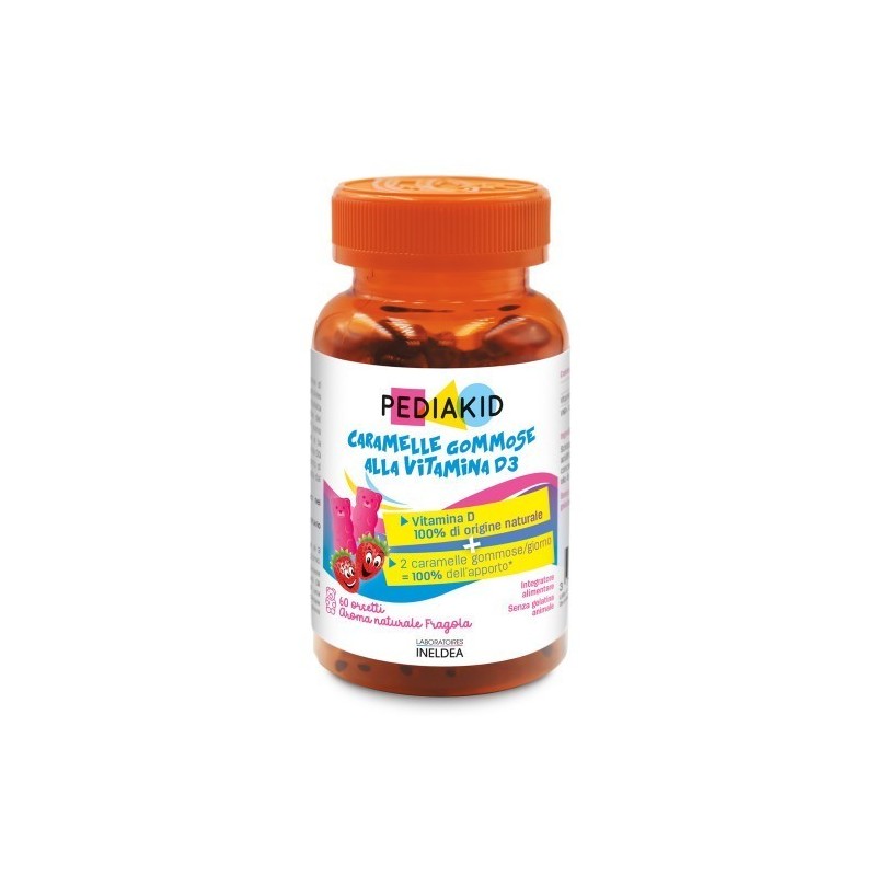 Pediakid vitamine d3 60 orsetti gommosi