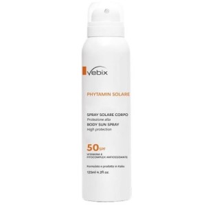Vebix phytamin solare spray solare spf 50 125 ml