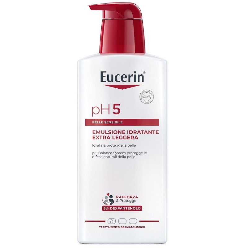 Eucerin ph5 emulsione idratante extra leggera 400 ml Eucerin ph5 emulsione idratante extra leggera 400 ml