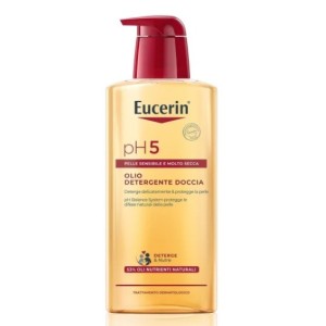 Eucerin pelli sensibili olio doccia 400 ml