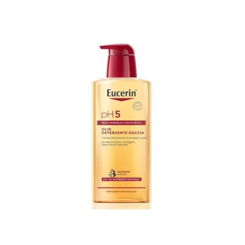 Eucerin pelli sensibili olio doccia 400 ml