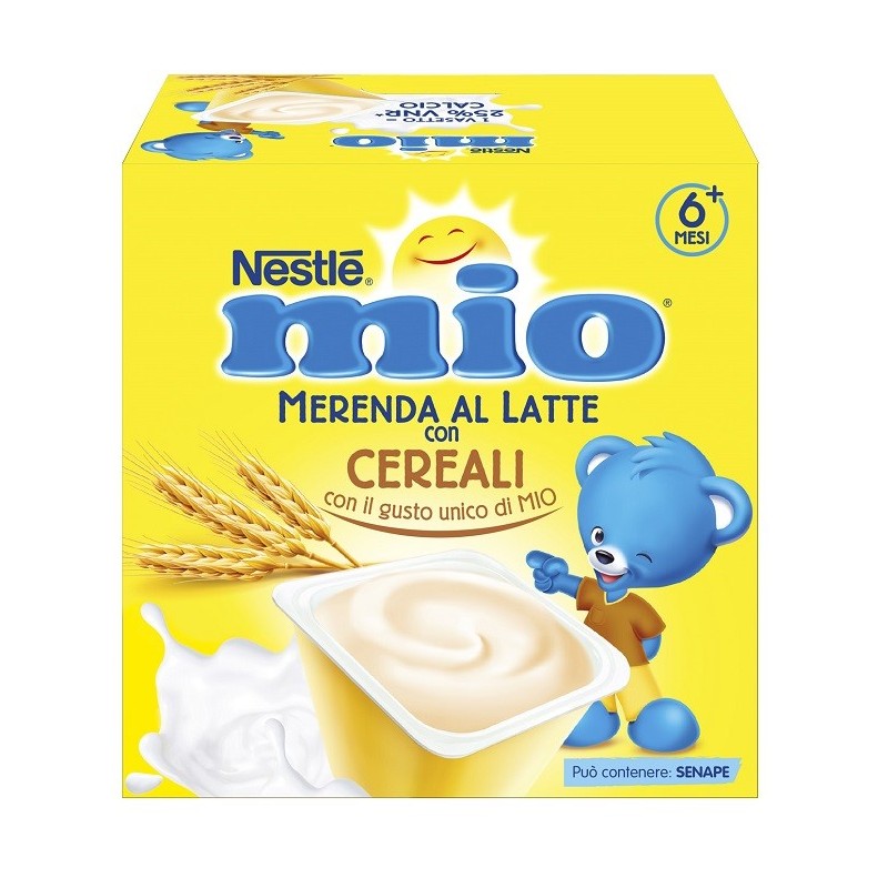 Mio merenda al latte cereali 4 pezzi da 100 g Mio merenda al latte cereali 4 pezzi da 100 g