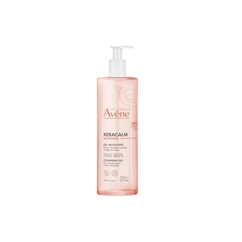 Avene xeracalm nutrition gel detergente 750 ml