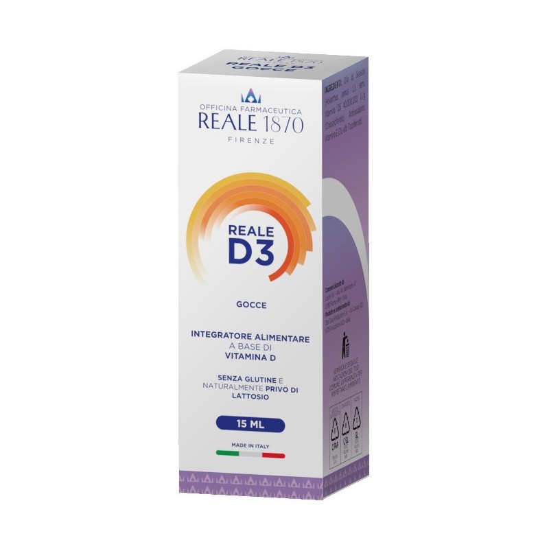 Reale d3 gocce 15 ml