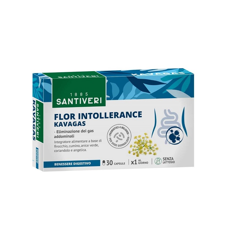 Flor intollerance kavagas 30 capsule