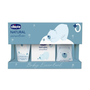 Chicco natural sensation set bagnoshampoo+crema corpo+profumo