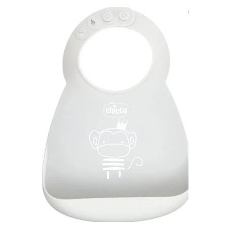 Chicco bavaglia silicone neutra