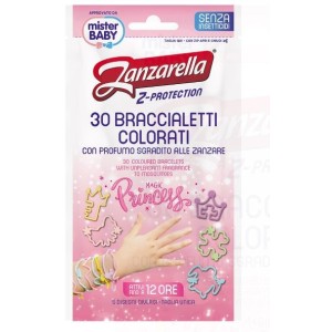 Zanzarella braccialetti princess 25 pezzi