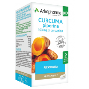Arko capsule curcuma + piperina 130 capsule