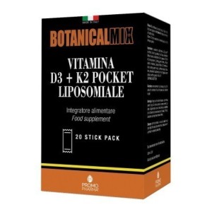 Vitamina d3+k2 liposomiale pocket 20 stick