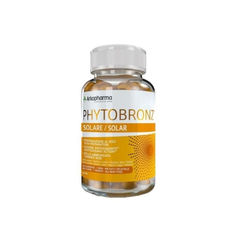 Phytobronz solare 60 gummies
