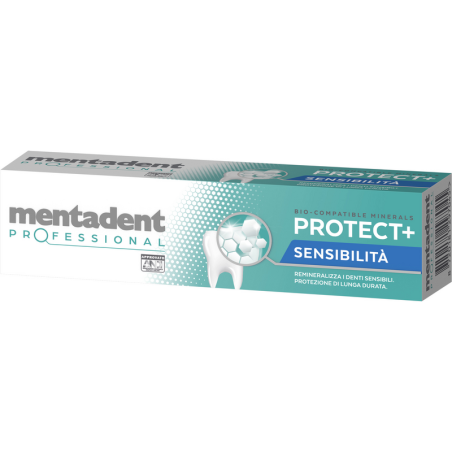 Mentadent professional dentifricio protect + sensibilita' 75ml