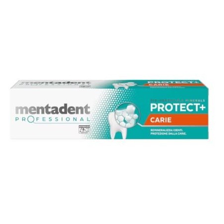 Mentadent professional dentifricio protect + carie 75 ml