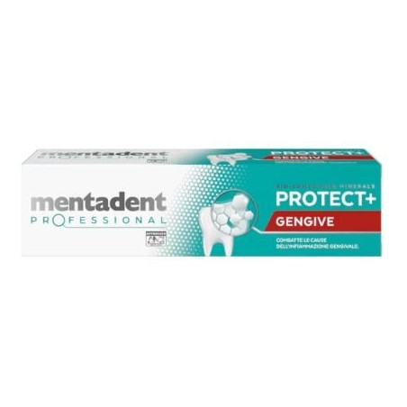 Mentadent professional dentifricio protect + gengive 75 ml Mentadent professional dentifricio protect + gengive 75 ml