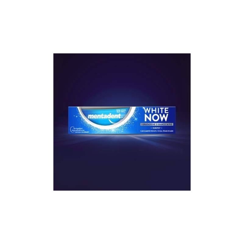 Mentadent dentifricio white now original 75 ml