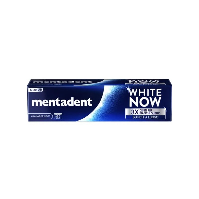 Mentadent dentifricio white now original 75 ml
