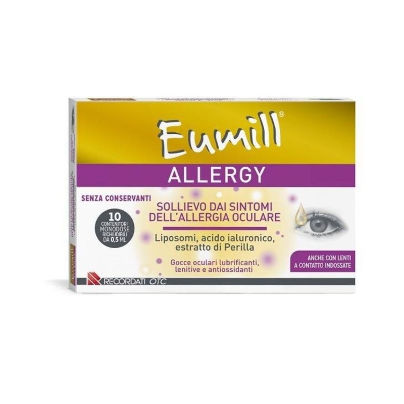 Eumill allergy gocce oculari 10 flaconcini da 0,5 ml