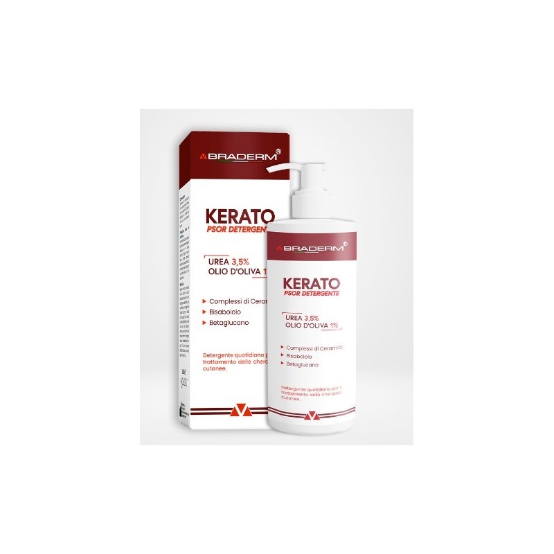Kerato psor detergente 400 ml braderm