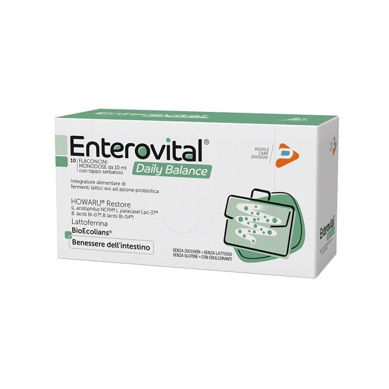 Enterovital daily balance 10 flaconcini