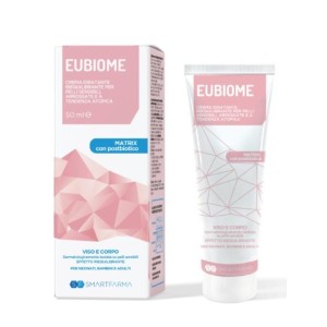 Eubiome crema idratante riequilibrante pelli sensibili arrossate tendenza atopica 150 ml