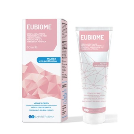 Eubiome crema idratante riequilibrante pelli sensibili arrossate tendenza atopica 150 ml
