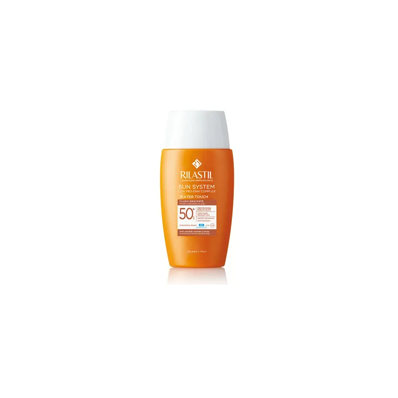 Rilastil sun system water touch fluido spf50+ 50 ml nuova formulazione