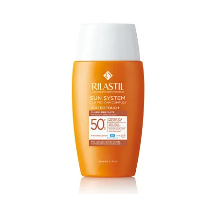 Rilastil sun system water touch fluido spf50+ 50 ml nuova formulazione