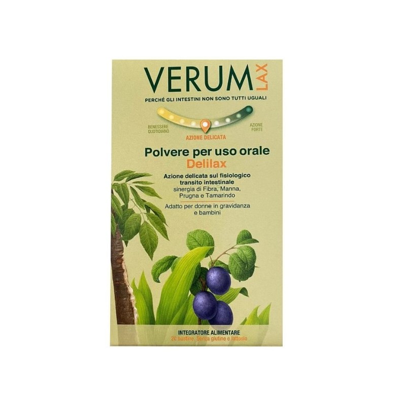 Verum delilax 20 bustine 80 g